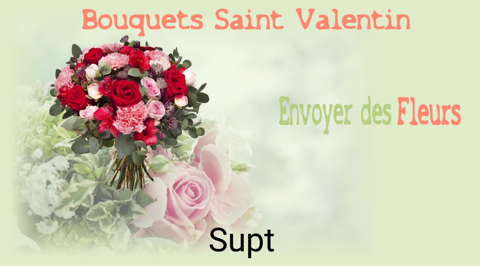 Roses de Saint-Valentin livrées à Supt