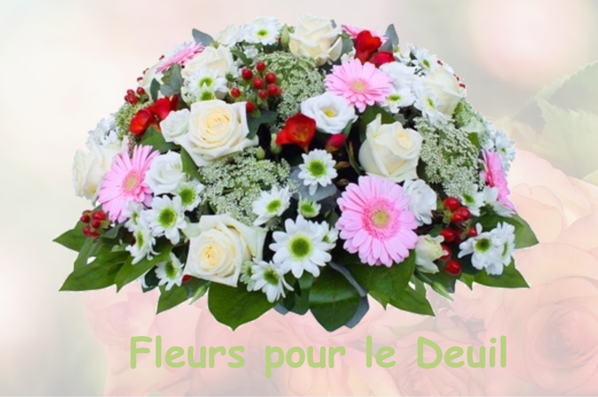 fleurs deuil SUPT